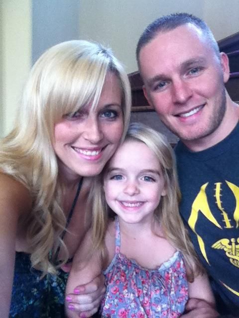 Image - Young McKenna Grace, is pictured with her boyfriend, Crystal Grace Burge and Ross Burge.
